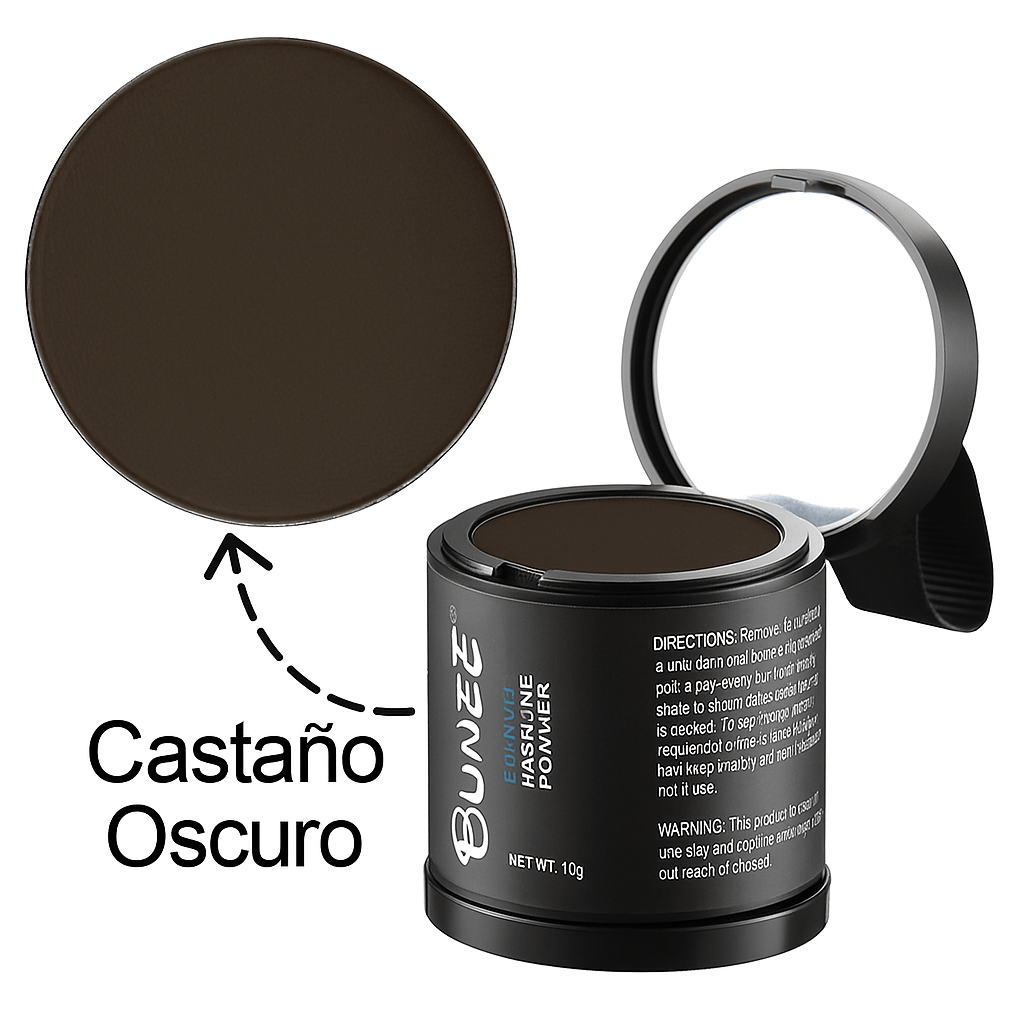 Polvo para el Cabello - Cobertura Indetectable 10gr